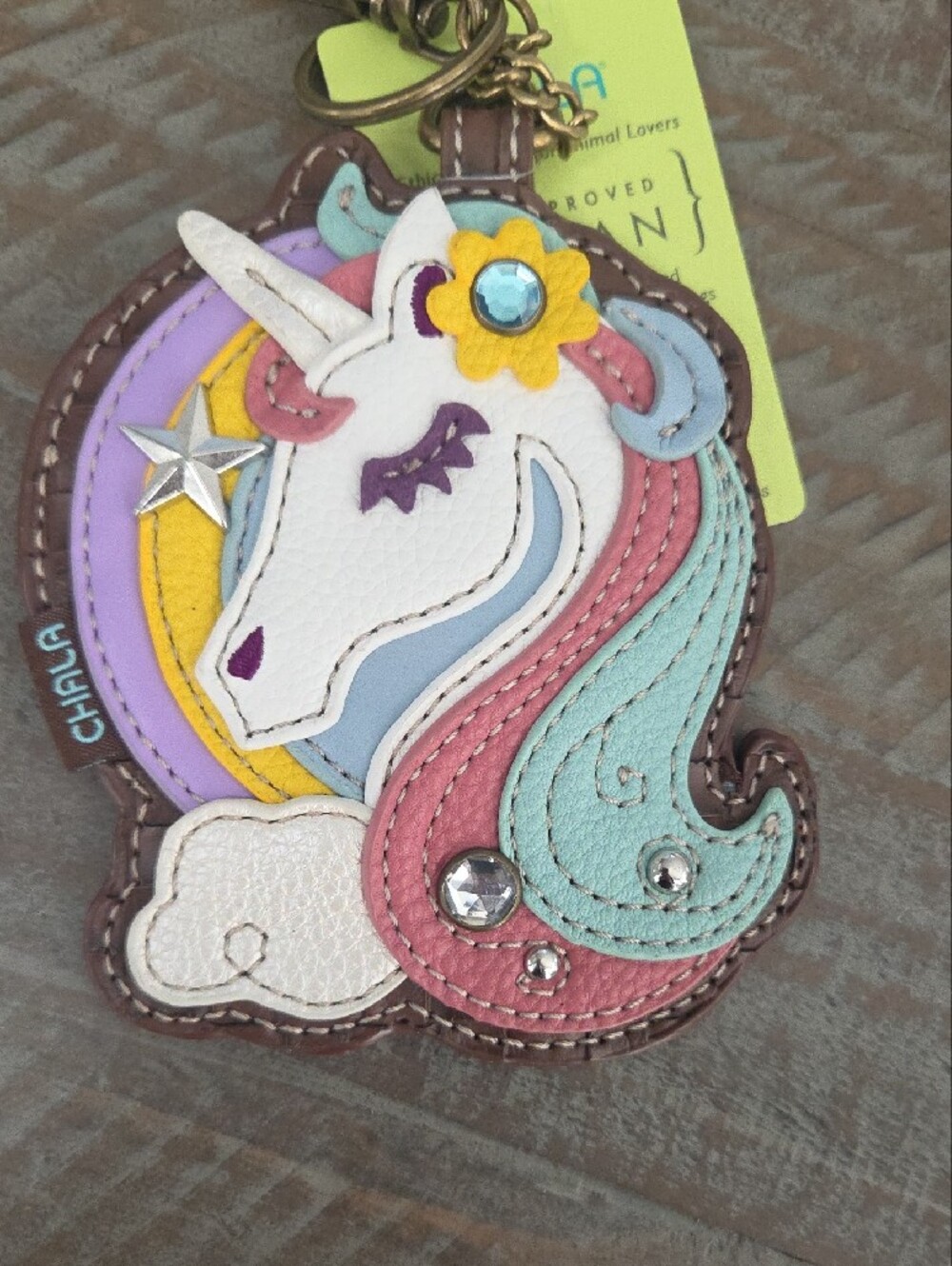 Chala Kids Unicorn Keychain Bag Charm - Multicolor